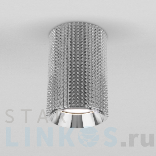 Купить Потолочный светильник Elektrostandard Spike DLN112 GU10 хром 14690389181662 a057973 за 1 190 руб. в Туле Купить с доставкой Потолочный светильник Elektrostandard Spike DLN112 GU10 хром 14690389181662 a057973 в Туле