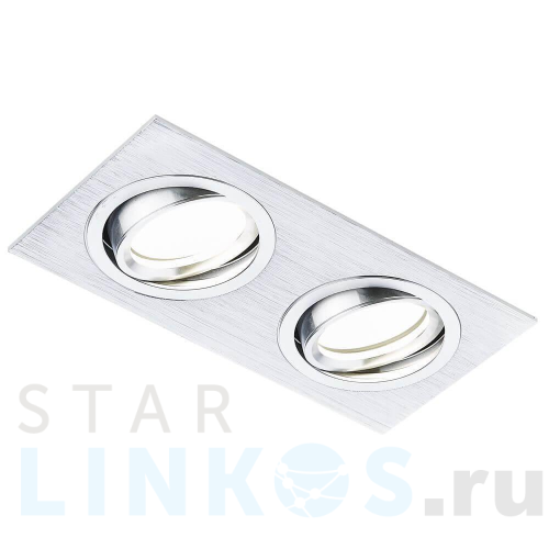 Купить Встраиваемый светильник Ambrella light Classic A601/2 AL за 1 502 руб. в Туле Купить с доставкой Встраиваемый светильник Ambrella light Classic A601/2 AL в Туле