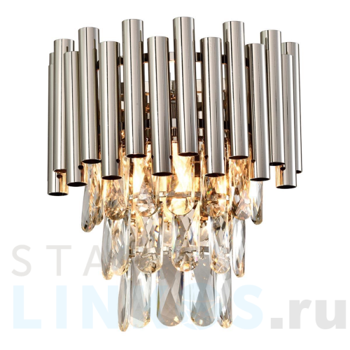 Купить Настенный светильник iLamp Savage W9510-1 NIC за 15 290 руб. в Туле Купить с доставкой Настенный светильник iLamp Savage W9510-1 NIC в Туле