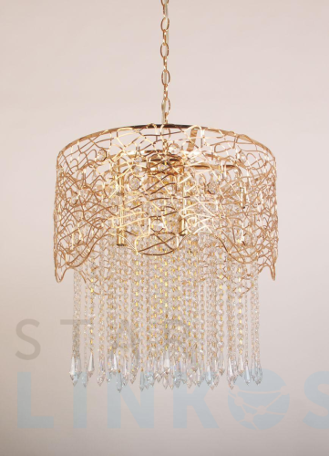 Купить Подвесная люстра Abrasax Irma X9118A/6GO за 24 730 руб. в Туле Купить с доставкой Подвесная люстра Abrasax Irma X9118A/6GO в Туле