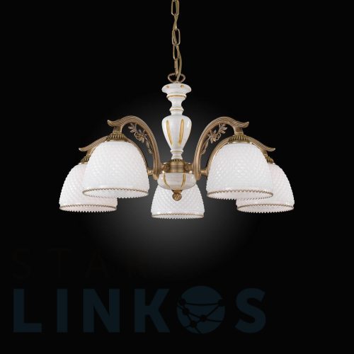 Купить с доставкой Подвесная люстра Reccagni Angelo L.8606/5 в Туле