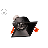 Купить Встраиваемый светильник 6063 POINT-S Twist (RAL9005 — GU10) 0830401 в Туле