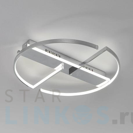 Купить Потолочный светодиодный светильник Eurosvet Griff 90233/2 хром за 8 100 руб. в Туле фото 2 Купить с доставкой Потолочный светодиодный светильник Eurosvet Griff 90233/2 хром в Туле фото 2