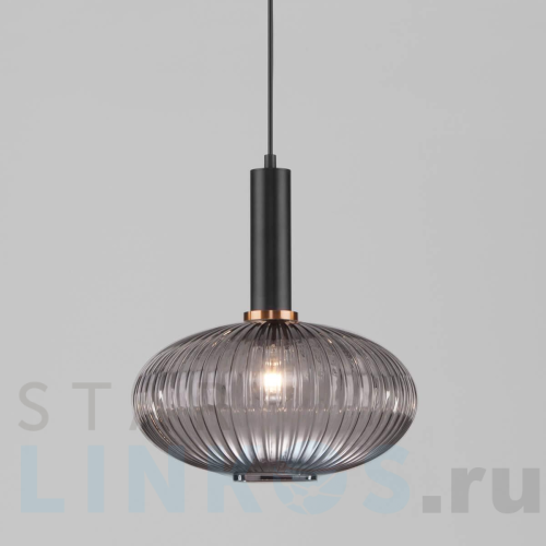 Купить Подвесной светильник Eurosvet 50183/1 дымчатый за 10 800 руб. в Туле Купить с доставкой Подвесной светильник Eurosvet 50183/1 дымчатый в Туле