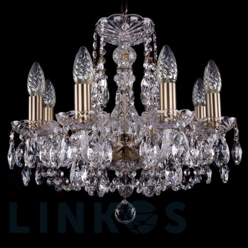 Купить Подвесная люстра Bohemia Ivele 1406/8/141 Pa за 57 850 руб. в Туле Купить с доставкой Подвесная люстра Bohemia Ivele 1406/8/141 Pa в Туле