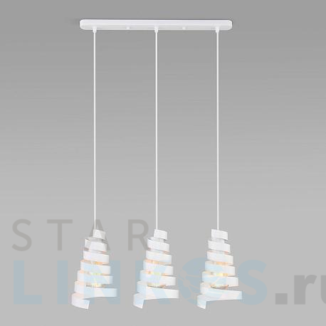 Купить Подвесной светильник Eurosvet Storm 50058/3 белый за 11 800 руб. в Туле фото 2 Купить с доставкой Подвесной светильник Eurosvet Storm 50058/3 белый в Туле фото 2