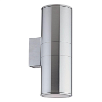 Купить Уличный настенный светильник Ideal Lux Gun AP2 BIg Alluminio 033020 в Туле