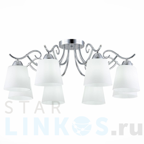 Купить Потолочная люстра Evoluce Liada SLE103902-08 за 17 800 руб. в Туле Купить с доставкой Потолочная люстра Evoluce Liada SLE103902-08 в Туле