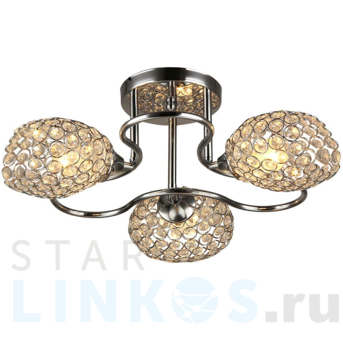 Купить Потолочная люстра Hiper Napoli H100-3 за 7 489 руб. в Туле Купить с доставкой Потолочная люстра Hiper Napoli H100-3 в Туле