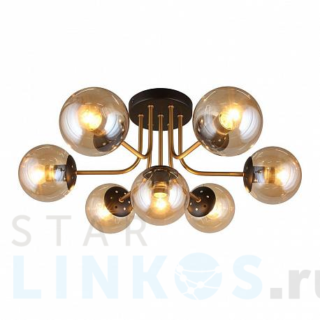 Купить Потолочная люстра Aployt Ewka APL.906.07.07 за 8 760 руб. в Туле фото 2 Купить с доставкой Потолочная люстра Aployt Ewka APL.906.07.07 в Туле фото 2