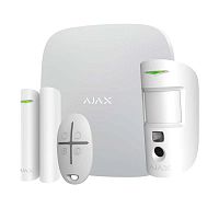Купить Стартовый комплект охранной сигнализации Ajax StarterKit Cam Plus (белый) в Туле