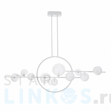 Купить Подвесная светодиодная люстра Arte Lamp Saturn A7790SP-75WH за 37 190 руб. в Туле фото 2 Купить с доставкой Подвесная светодиодная люстра Arte Lamp Saturn A7790SP-75WH в Туле фото 2