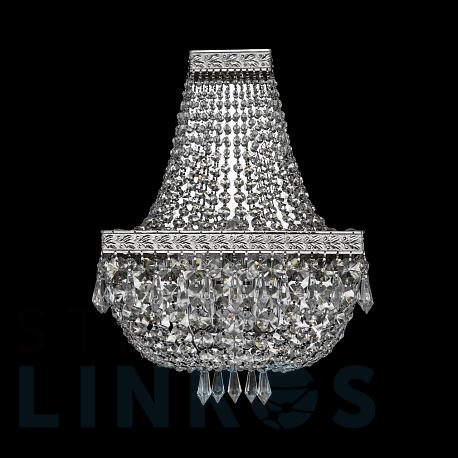 Купить Настенный светильник Bohemia Ivele 19272B/H1/25IV Ni за 13 126 руб. в Туле фото 2 Купить с доставкой Настенный светильник Bohemia Ivele 19272B/H1/25IV Ni в Туле фото 2