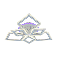 Купить Потолочная светодиодная люстра Profit Light 8464/3+3A WHT в Туле