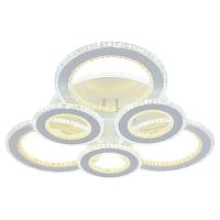 Купить Потолочная светодиодная люстра Profit Light 8040/3+3 WHT в Туле