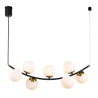 Купить Подвесная люстра Indigo Nuvole 11002/7P Black V000087 в Туле