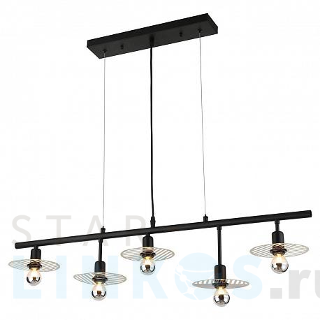 Купить Подвесная люстра Lussole Loft Cranbrook GRLSP-8254 за 13 839 руб. в Туле фото 2 Купить с доставкой Подвесная люстра Lussole Loft Cranbrook GRLSP-8254 в Туле фото 2