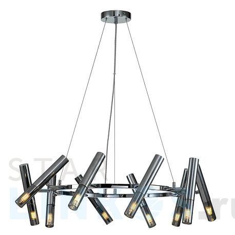 Купить Подвесная люстра Indigo Sigaro 13006/10P Chrome V000235 за 37 040 руб. в Туле фото 2 Купить с доставкой Подвесная люстра Indigo Sigaro 13006/10P Chrome V000235 в Туле фото 2