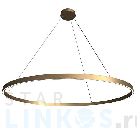 Купить Подвесной светодиодный светильник Maytoni Rim MOD058PL-L65BS3K за 44 790 руб. в Туле фото 2 Купить с доставкой Подвесной светодиодный светильник Maytoni Rim MOD058PL-L65BS3K в Туле фото 2