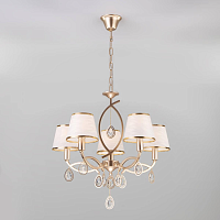 Купить Подвесная люстра Eurosvet 60091/5 перламутровое золото в Туле