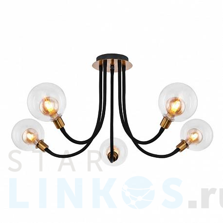 Купить Потолочная люстра Globo Eddy 56010-5D за 34 050 руб. в Туле фото 2 Купить с доставкой Потолочная люстра Globo Eddy 56010-5D в Туле фото 2