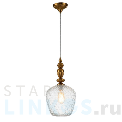 Купить Подвесной светильник Indigo Annata 11010/1P Clear V000127 за 15 480 руб. в Туле Купить с доставкой Подвесной светильник Indigo Annata 11010/1P Clear V000127 в Туле