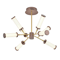 Купить Потолочная светодиодная люстра Gerhort G61247/8MGD+BR в Туле