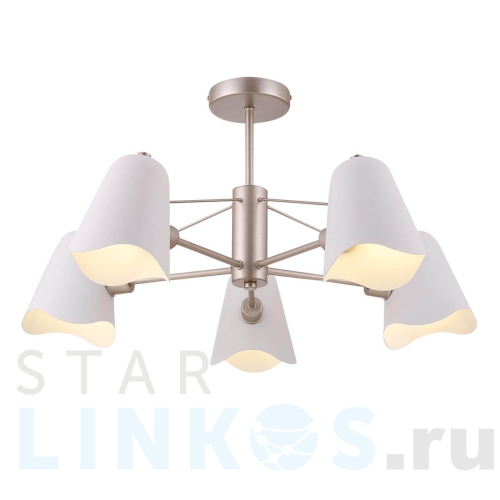 Купить Потолочная люстра Freya Manon FR5037PL-05S за 10 990 руб. в Туле Купить с доставкой Потолочная люстра Freya Manon FR5037PL-05S в Туле