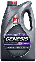 Моторное масло LUKOIL GENESIS UNIVERSAL 5W-30 полусинтетика 4 л