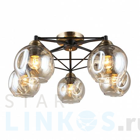 Купить Потолочная люстра Omnilux Tuenno OML-93507-05 за 13 410 руб. в Туле фото 2 Купить с доставкой Потолочная люстра Omnilux Tuenno OML-93507-05 в Туле фото 2