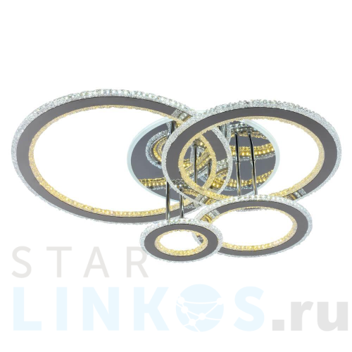 Купить Потолочная светодиодная люстра Profit Light 8040/4 CHR за 12 852 руб. в Туле Купить с доставкой Потолочная светодиодная люстра Profit Light 8040/4 CHR в Туле