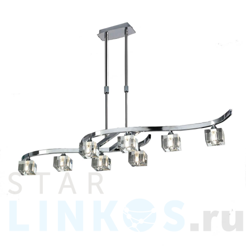 Купить Подвесная люстра Mantra Cuadrax 0966 за 74 755 руб. в Туле Купить с доставкой Подвесная люстра Mantra Cuadrax 0966 в Туле