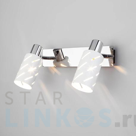 Купить Спот Eurosvet Fente 20090/2 белый/хром за 4 620 руб. в Туле фото 2 Купить с доставкой Спот Eurosvet Fente 20090/2 белый/хром в Туле фото 2