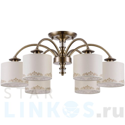 Купить Потолочная люстра Freya Ksenia FR2539CL-06BS за 17 471 руб. в Туле Купить с доставкой Потолочная люстра Freya Ksenia FR2539CL-06BS в Туле