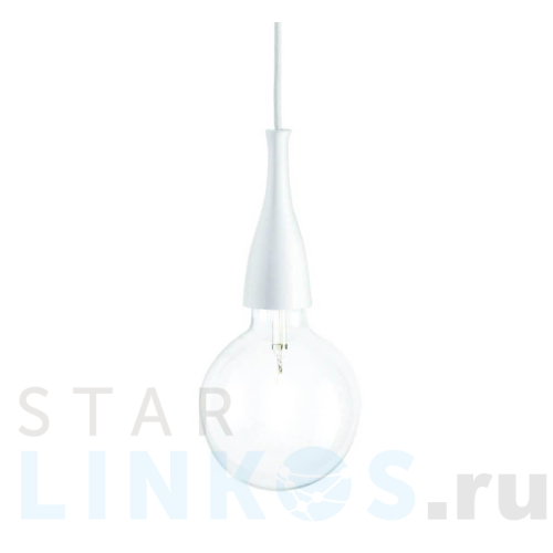 Купить с доставкой Подвесной светильник Ideal Lux Minimal SP1 Bianco 009360 в Туле