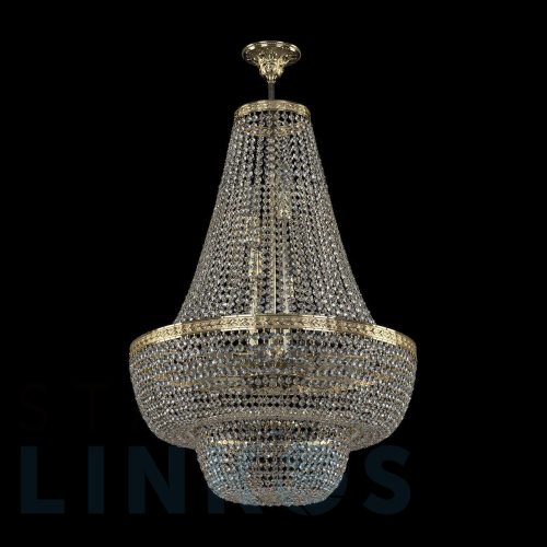 Купить Подвесная люстра Bohemia Ivele 19091/H2/55IV G за 81 462 руб. в Туле Купить с доставкой Подвесная люстра Bohemia Ivele 19091/H2/55IV G в Туле