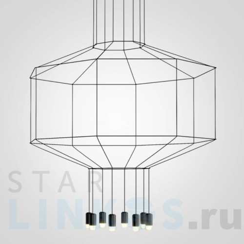 Купить Подвесная люстра Imperium Loft Vibia Wireflow 84534-22 за 28 710 руб. в Туле Купить с доставкой Подвесная люстра Imperium Loft Vibia Wireflow 84534-22 в Туле