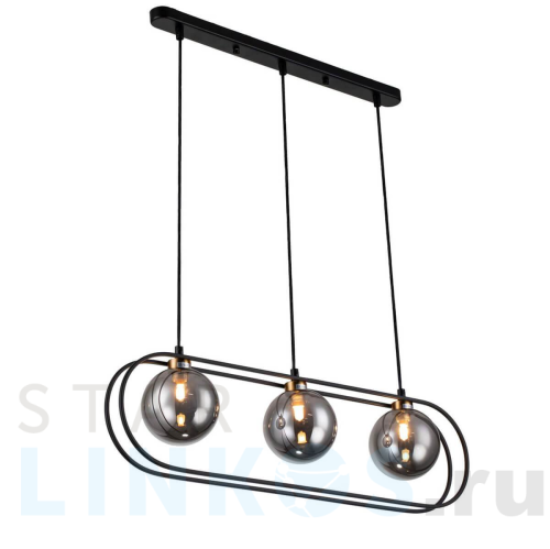 Купить Подвесной светильник Indigo Spazio 11017/3P Black V000162 за 12 120 руб. в Туле Купить с доставкой Подвесной светильник Indigo Spazio 11017/3P Black V000162 в Туле