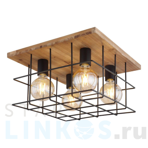 Купить Потолочный светильник Globo Merril 15530-4D за 37 230 руб. в Туле Купить с доставкой Потолочный светильник Globo Merril 15530-4D в Туле