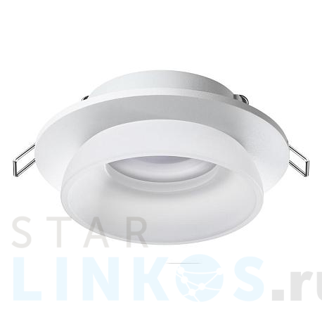 Купить Встраиваемый светильник Novotech Spot Lirio 370722 за 930 руб. в Туле фото 2 Купить с доставкой Встраиваемый светильник Novotech Spot Lirio 370722 в Туле фото 2