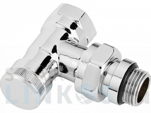 Купить с доставкой Запорный клапан RLV-CX, DN 15, угловой, хромированный в Туле фото 2