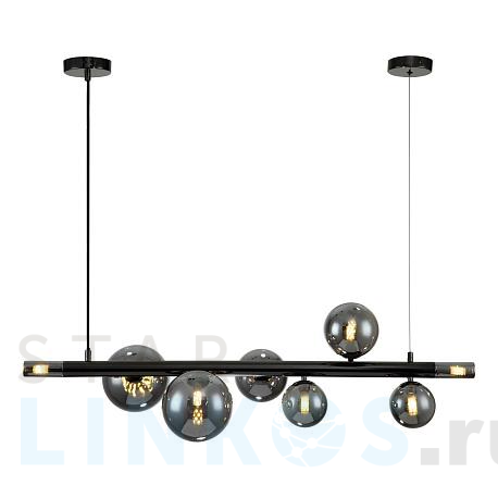 Купить Подвесная люстра Indigo Canto 11026/8PL Black V000240 за 32 430 руб. в Туле фото 2 Купить с доставкой Подвесная люстра Indigo Canto 11026/8PL Black V000240 в Туле фото 2