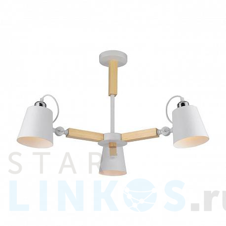 Купить Потолочная люстра Arte Lamp A7141PL-3WH за 9 990 руб. в Туле фото 2 Купить с доставкой Потолочная люстра Arte Lamp A7141PL-3WH в Туле фото 2