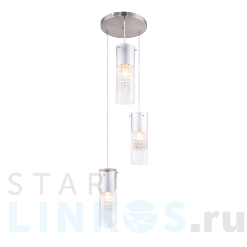 Купить Подвесной светильник Globo Wemmo 15908-3S за 30 027 руб. в Туле Купить с доставкой Подвесной светильник Globo Wemmo 15908-3S в Туле