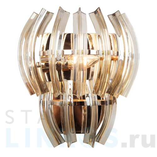 Купить Настенный светильник Arte Lamp ELLA A1054AP-1GO за 8 990 руб. в Туле Купить с доставкой Настенный светильник Arte Lamp ELLA A1054AP-1GO в Туле