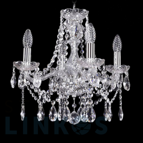 Купить Подвесная люстра Bohemia Ivele 1413/4/141 Ni за 22 158 руб. в Туле Купить с доставкой Подвесная люстра Bohemia Ivele 1413/4/141 Ni в Туле