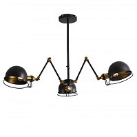 Купить Подвесная люстра Lumina Deco Valmonti LDP D015-3 BK в Туле