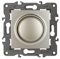 Купить Диммер поворотно-нажимной ЭРА Elegance 400VA 14-4101-04 Б0034342 в Туле