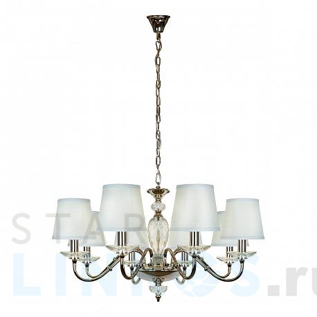 Купить Подвесная люстра iLamp Dolce Vita P2345-8 Nic за 45 490 руб. в Туле фото 2 Купить с доставкой Подвесная люстра iLamp Dolce Vita P2345-8 Nic в Туле фото 2