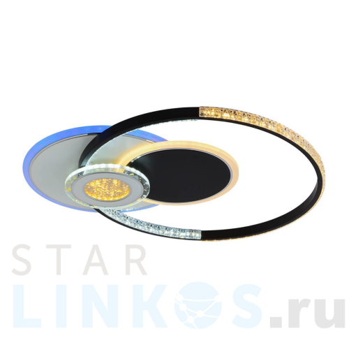 Купить с доставкой Потолочная светодиодная люстра Profit Light 8291 WHT+BLK в Туле